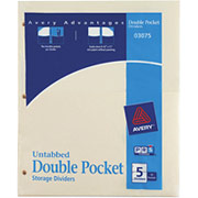 Avery Double Pocket Dividers
