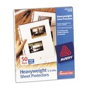 Avery Heavyweight Non-Glare Sheet Protectors, 100/Pack