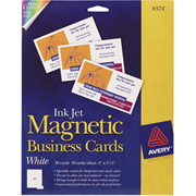 Avery Inkjet Magnetic Business Cards