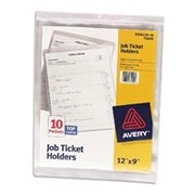 Avery Job Ticket Holders, 9" x 12"