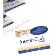 Avery Name Badge Insert Sheets, 3" x 4"