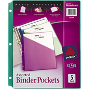 Avery Poly Binder Pockets