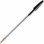 BIC Cristal Ballpoint Stic Pens, Medium, Black