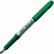 BIC Mark-it Fine Point Permanent Marker, Green, Dozen