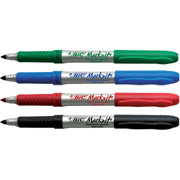 BIC Mark-it Fine Tip Permanent Markers, Assorted, 5 Pack