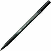 BIC Soft Feel Ballpoint Pens, Medium Point, Black, Dozen