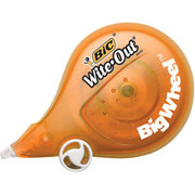 BIC Wite-Out Big Wheel Correction Tape, 2 Pack