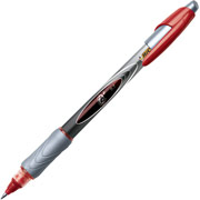 BIC Z4+ Rollerball Pens, Fine Point, Red, Dozen