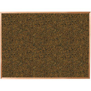 Balt 3x4 Blue Splash Cork Board with Oak Trim