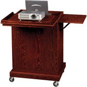 Balt Champ AV Cart, Mahogany