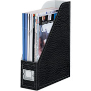 Bankers Box Leather-Like Magazine Storage File