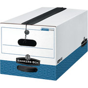 Bankers Box Liberty Plus Storage Boxes, Legal, 4/Pack