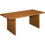 Basyx 72" Rectangular Conference Table Top, Medium Oak