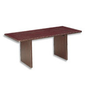 Basyx BL Collection, 72'' Rectangular Conference Table, Mahogany
