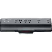 Belkin 6 Outlet Clamp-On Surge Protector