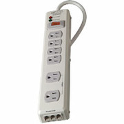 Belkin 6 Outlet SurgeMaster F9H620V06-MTL Strip Surge