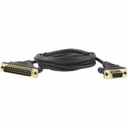 Belkin AT Serial Modem Gold Cable DB9F/DB25M 6' Sh