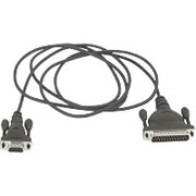 Belkin AT Serial Printer Cable Premium DB9F/DB25M 10'Sh