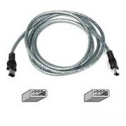 Belkin IEEE 1394 FireWire Compatible Cable, 6'