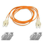Belkin Multimode SC/SC Duplex Fiber Patch Cable, 3'