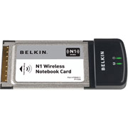 Belkin N1 Wireless-N (Draft 802.11n) Notebook Adapter