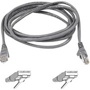 Belkin RJ45 FastCAT 5e Patch Cable, Snagless Molded, 3' Gray
