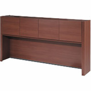 Bestar Prestige III, Hutch for Credenza, Cinnamon Cherry