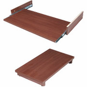 Bestar Prestige III, Keyboard Shelf & CPU Stand, Cinnamon Cherry
