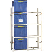 Bin Warehouse Storage System, 8-Tote Model