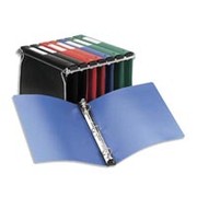 Blue Avery Hanging File Binders