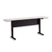 Bretford CR4500 Series Slim Rectangular Table, Gray, 72" Wide