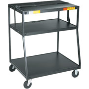 Bretford UL Listed Wide Body 35" TV Cart