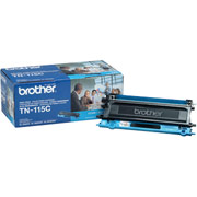 Brother TN-115C Cyan Toner Cartridge, High Yield