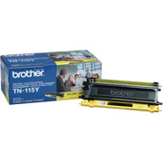 Brother TN-115Y Yellow Toner Cartridge, High Yield