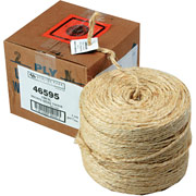 Brown Sisal Twine, 1500 Feet, Two-Ply