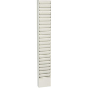Buddy 23-Pocket Literature Wall Rack, Putty