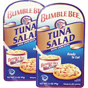 Bumble Bee Tuna Salad with Crackers, 12/Case