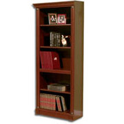 Bush Birmingham Bookcase, Harvest Cherry Finish