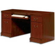 Bush Birmingham Credenza, Harvest Cherry Finish