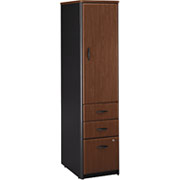 Bush Cubix Vertical Locker, Hansen  Cherry/Galaxy