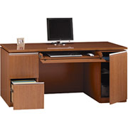 Bush Milano 66" Credenza,  Golden Anigre