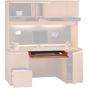 Bush Milano Pencil Drawer/Keyboard Drawer, Golden Anigre