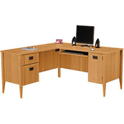 Bush Mission Pointe 60" Compact L-Desk