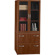 Bush Universal Wall Glass Door Pack, Hansen Cherry