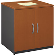 Bush Westfield 30" Storage Cabinet, Auburn Maple/Graphite Gray