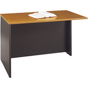 Bush Westfield 48" Return/Bridge, Natural Cherry/Graphite Gray