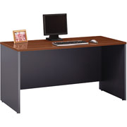 Bush Westfield 60" Credenza, Hansen Cherry/Graphite Gray