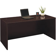 Bush Westfield 66" Managers Desk, Mocha Cherry