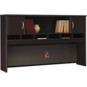 Bush Westfield 72" 2-Door Hutch, Mocha Cherry