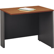 Bush Westfield Collection 36" Return Bridge, Auburn Maple/Graphite Gray